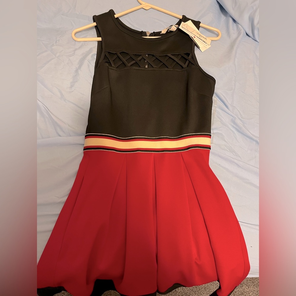 Macy's homecoming dress with skirt